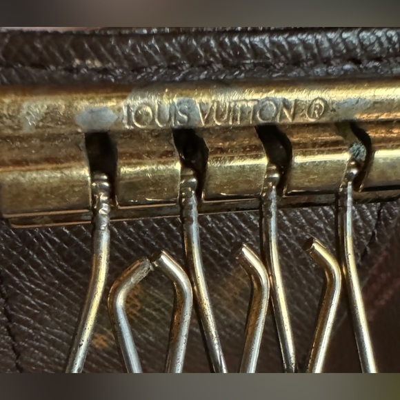 🔑 Louis Vuitton Damier Key Trifold Case - Picture 14 of 15